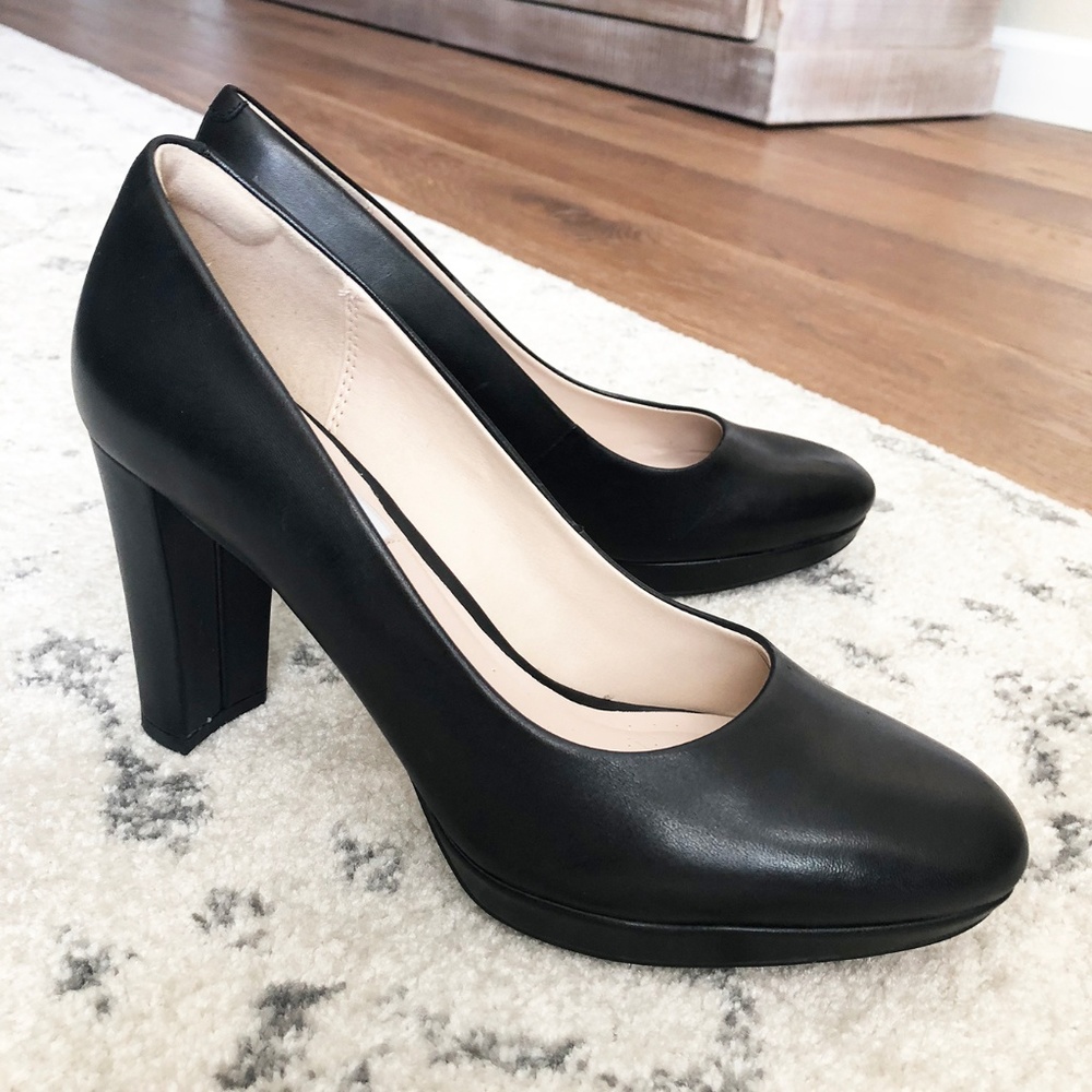 Clarks KENDRA Sienna Platform Pumps